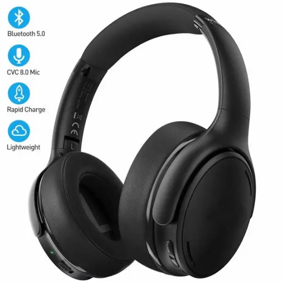 Bluetooth-Enabled Noise-Canceling Headphones